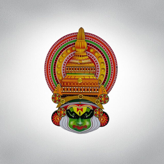 Colourful Kathakali Face