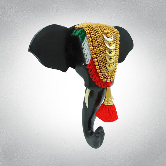 Elephant Head with Nettipattam
