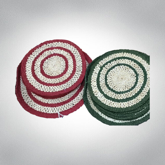 Jute Table Mat Large Set