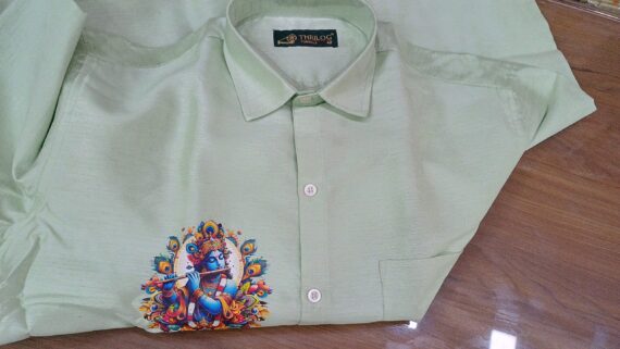 Silk shirt with Print
